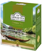 Чай "Ahmad Tea" Зелёный чай, в пакетиках с ярлычками в конвертах из фольги,100х2г