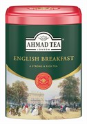 Чай "Ahmad Tea", Чай Английский завтрак, металлическая банка, 100г