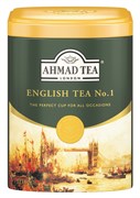 Чай "Ahmad Tea", Английский чай No.1, металлическая банка, 100г