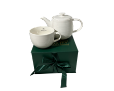 Набор посуды в подарочной коробке с лентами "Ahmad Tea" (Box 1), чайник 700мл и чашка